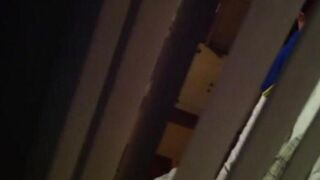 The guy shoots sex of his neighbors with a camera