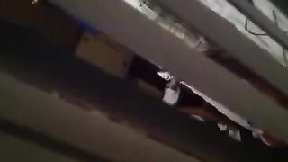 The guy shoots sex of his neighbors with a camera