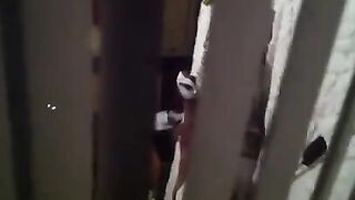 The guy shoots sex of his neighbors with a camera