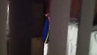 The guy shoots sex of his neighbors with a camera