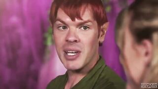 Peter Pan fucked two mermaids in a hot threesome sex