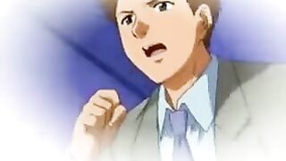 Hentai about peeping on a girl who masturbates and gets self-satisfied