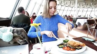 She's asking for sex and she gets it, right in the car