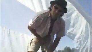 A short journey ends up in outdoor sex fun - Eporn