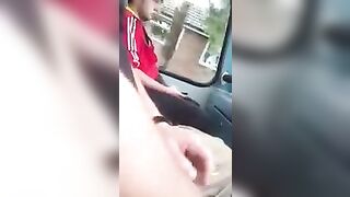 You can jerk off your cock even on the city bus