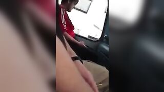 You can jerk off your cock even on the city bus