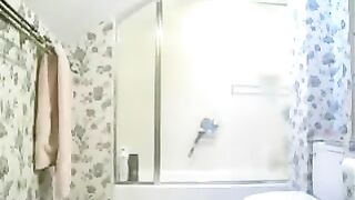 A hidden camera in the toilet caught intimate moments of a teen