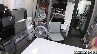 At work, the guy changed his wife for a cleaner