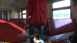 A train stop turned into a private party, an unforgettable ride!