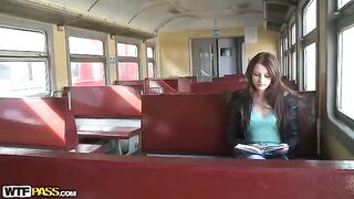 A train stop turned into a private party, an unforgettable ride!