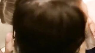 He jerked a young and sexy girl with passion, having fun