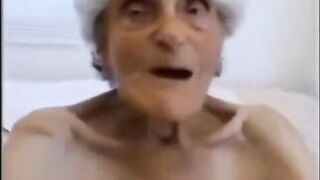 A man fucks his beautiful step grandmother in a surprising scenario