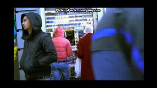 Guy arranged a sex meeting with a blonde on the street and fucked her