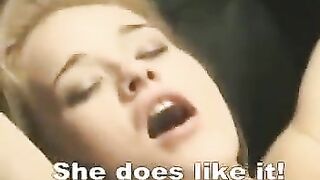 Beata has sex with her girlfriend using a strapon, diving into passionate lesbian action