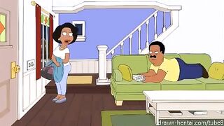 The porn parody of the TV show Cleveland