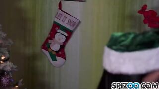 Two Snow Maidens get fucked by a horny Santa