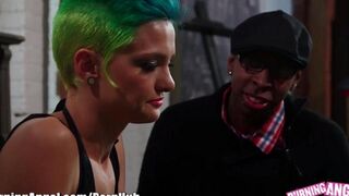 Hot anal meeting with an emo blond model