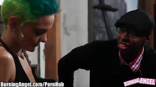 Hot anal meeting with an emo blond model