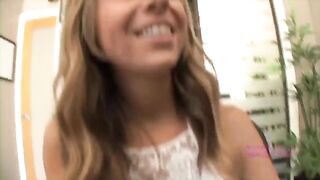 The girl was shown her boobs, but she performed like a slut