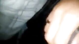 Fingered his dick in the subway and soon released cum