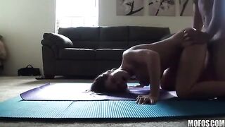 Sex at home with his sister, who doesn’t mind being watched