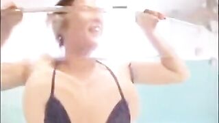 The smallest cock in the world was sucked by an Asian