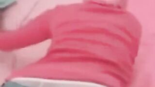 An amateur Arabic couple have sex on their bed, showcasing natural hairy beauty