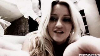 Big tits blonde in hot anal action