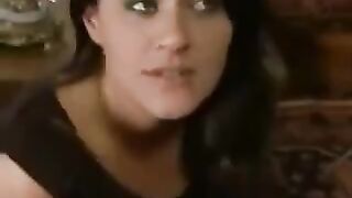 The husband punishes his wife and maids for disobedience in a rough BDSM scene