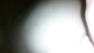 The girl was caught in a private moment at night, but she didn’t mind