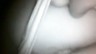 The girl was caught in a private moment at night, but she didn’t mind