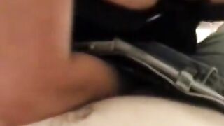 A hot brunette in a corset gets fucked by her husband