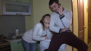 My husband enjoyed watching his wife getting fucked