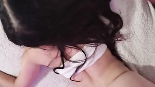 BeckyWhyte gets her white pussy queefing and cummed by BBC