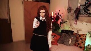 Hermione Granger gets fucked after taking lessons