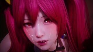 A knight's honor is at stake in this captivating 3D animation scene