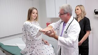 Ailee Anne has a threesome with her doctor and assistant in a steamy scenario