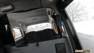 A cheeky Asian passenger makes a daring move in the middle of the road in FakeTaxi