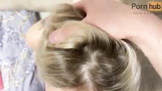 Her ass was turned into a drum from my cock, and she groaned pitifully