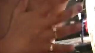 He brought himself to a jet orgasm