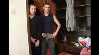 A hot grandma fucks her grandson and his friends together