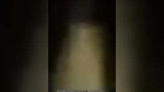 A wife is running around the apartment in a thong while being chased by the troops