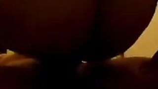 A woman with a sagging belly gets fucked by three guys in a wild scene