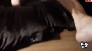 A girl with beautiful big tits loves to get a cock in her wet pussy