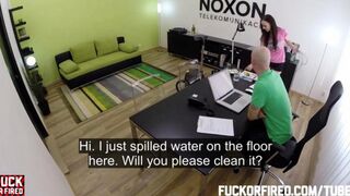 When applying for a job, do not forget to leave the ass in the chair