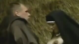 A pregnant nun gets fucked by a cab driver