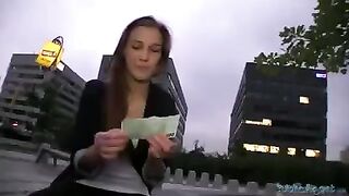 Women can get money by picking up guys and getting laid outdoors