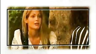 The guy made cumshot on the young beauties in an intense scene