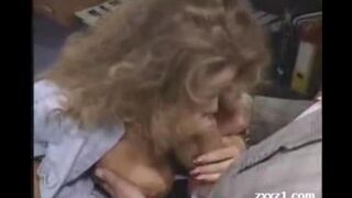 Teacher with big boobs fucks schoolgirl in a steamy class session