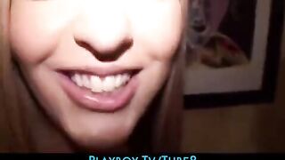 A hot girl is having sex at a student party, getting wild